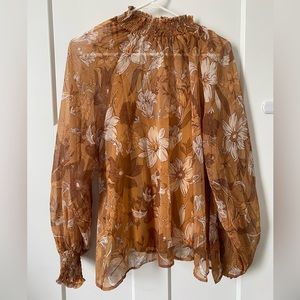 NWOT - Floral Blouse